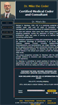 Mobile Screenshot of drmikethecoder.com